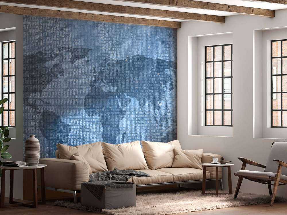 Mappa del mondo binario