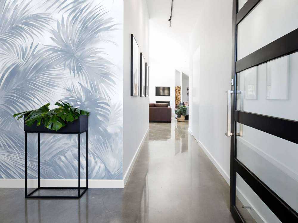 Palm Extravaganza Blu