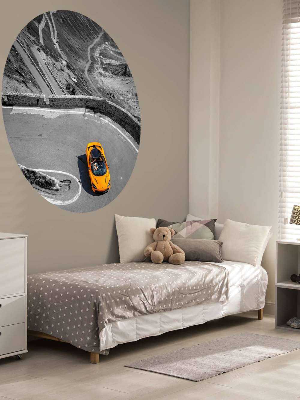 McLaren op Stelviopas - colore spot