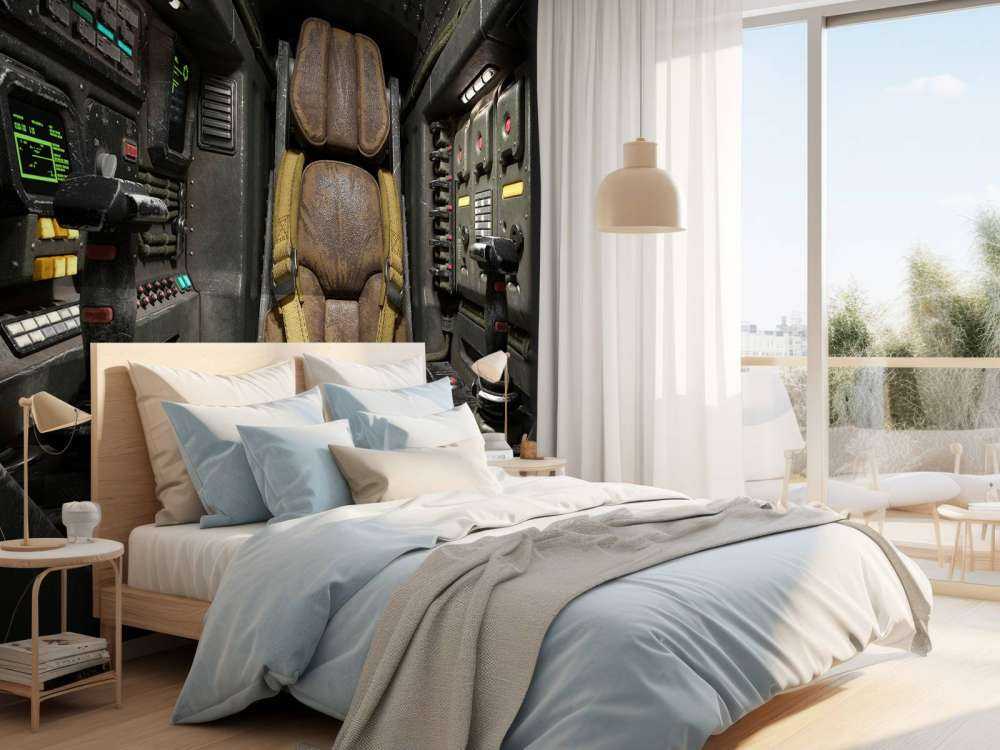 Cabina di pilotaggio dell'astronave