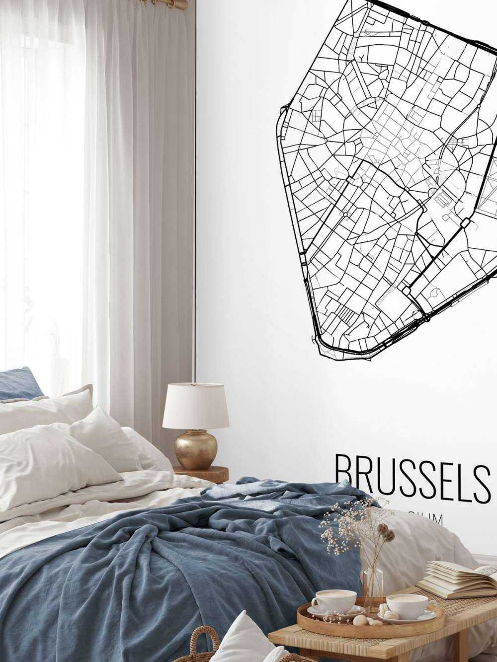 Mappa unica di Bruxelles