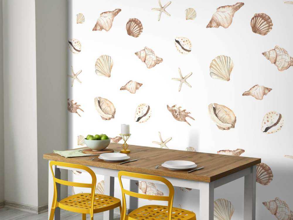 Acquerello conchiglie