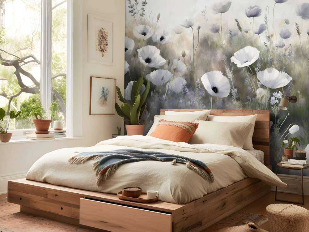 Danza di fiori selvatici - blu