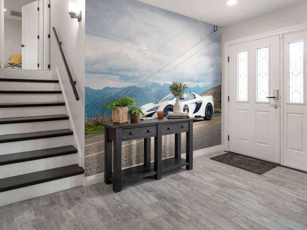 McLaren 675LT Spider Bergpanorama