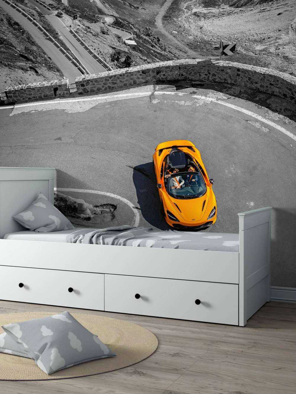 McLaren op Stelviopas - colore spot