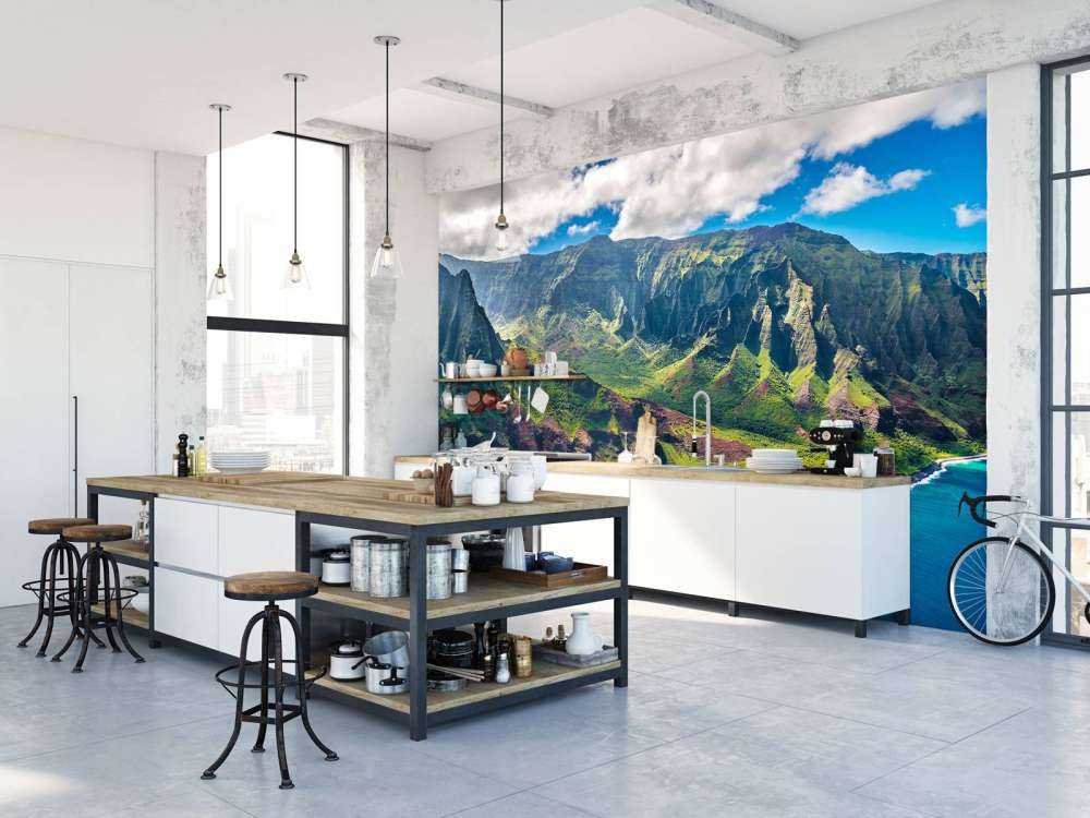 Montagne lungo la costa