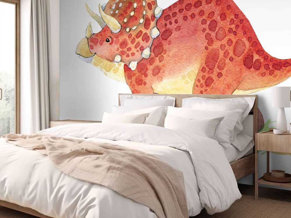 Dinosauro Triceratops carino