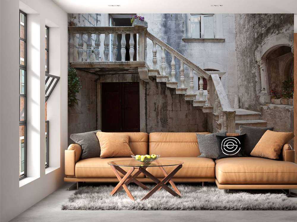 Scalinata nel centro storico di Korƒçula