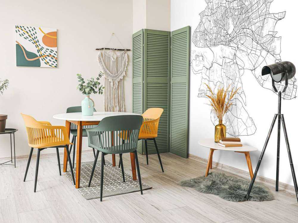 Mappa di Amburgo, bianco 