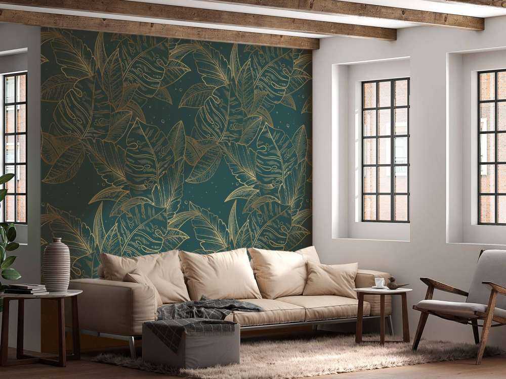 Monstera in petrolio