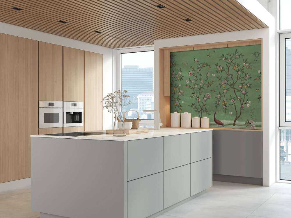 Lemon Tree Chinoiserie - Green