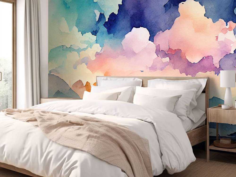 Sfondo astratto ad acquerello