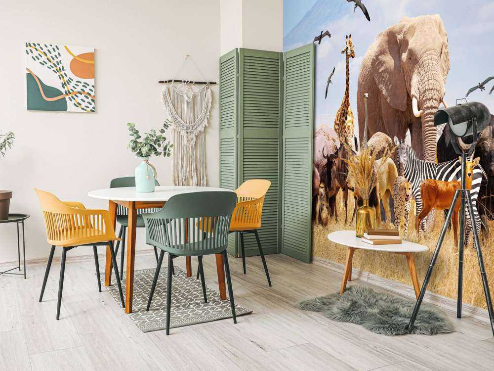 Animali africani sul Kilimangiaro