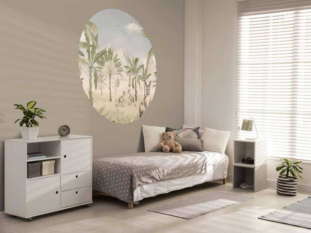 Paesaggio con canguro