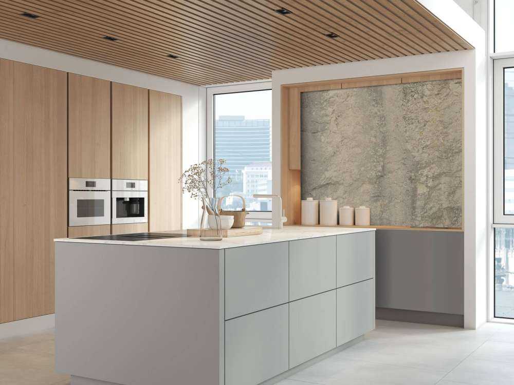 Parete rocciosa beige