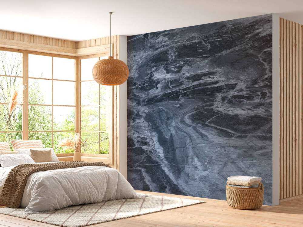 Marmo con tonalità blu