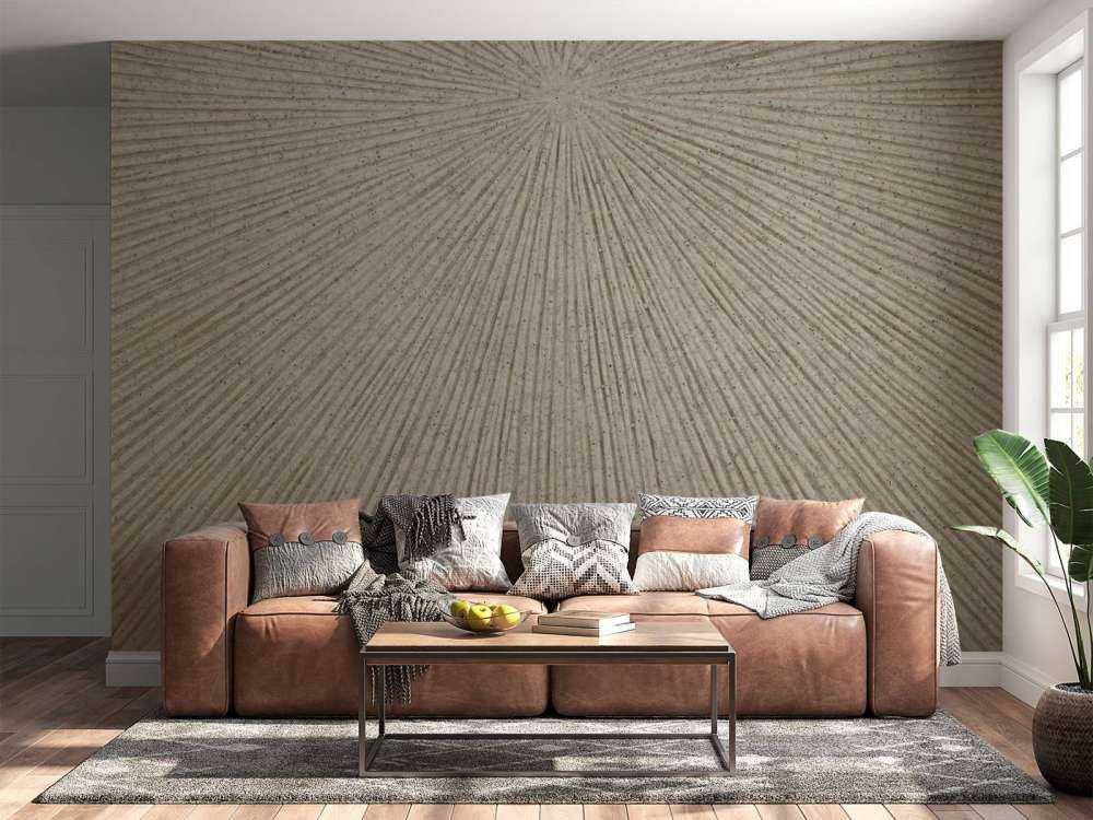 Texture con linee nella sabbia