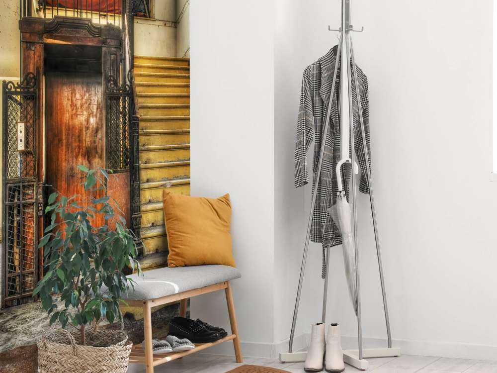 Atrio dell'hotel abbandonato