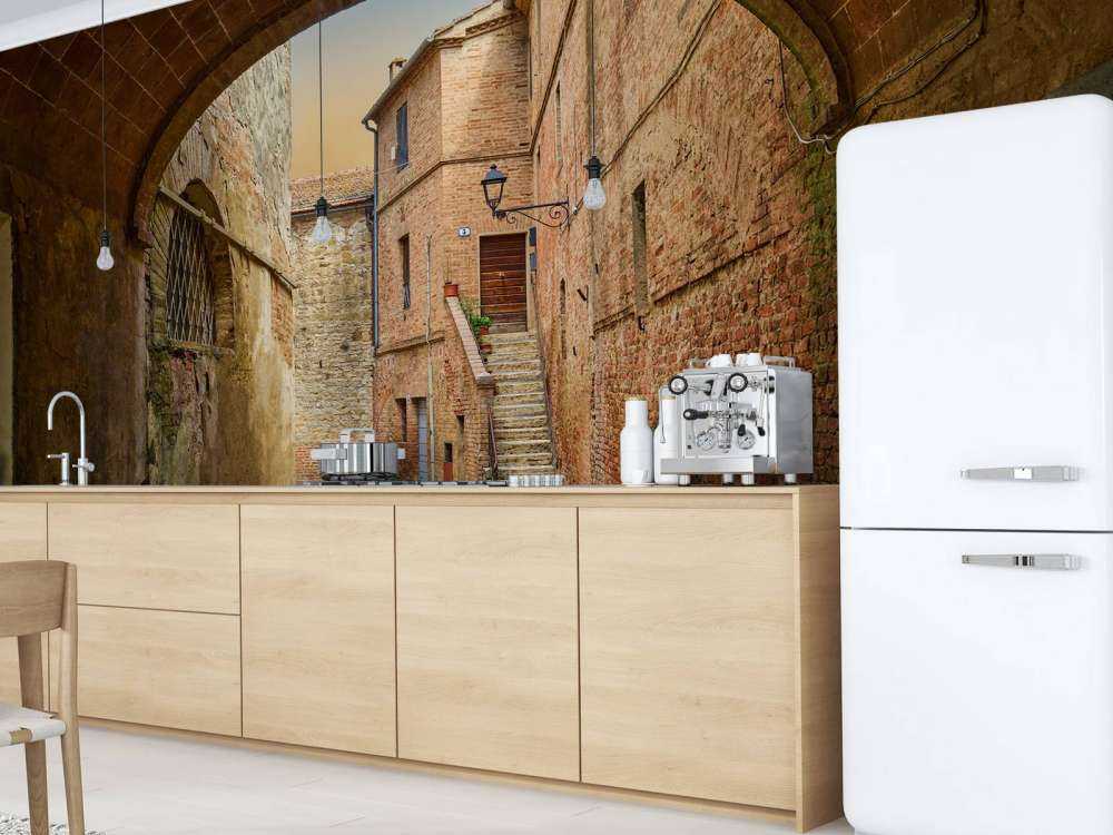 Strada ad arco stretto