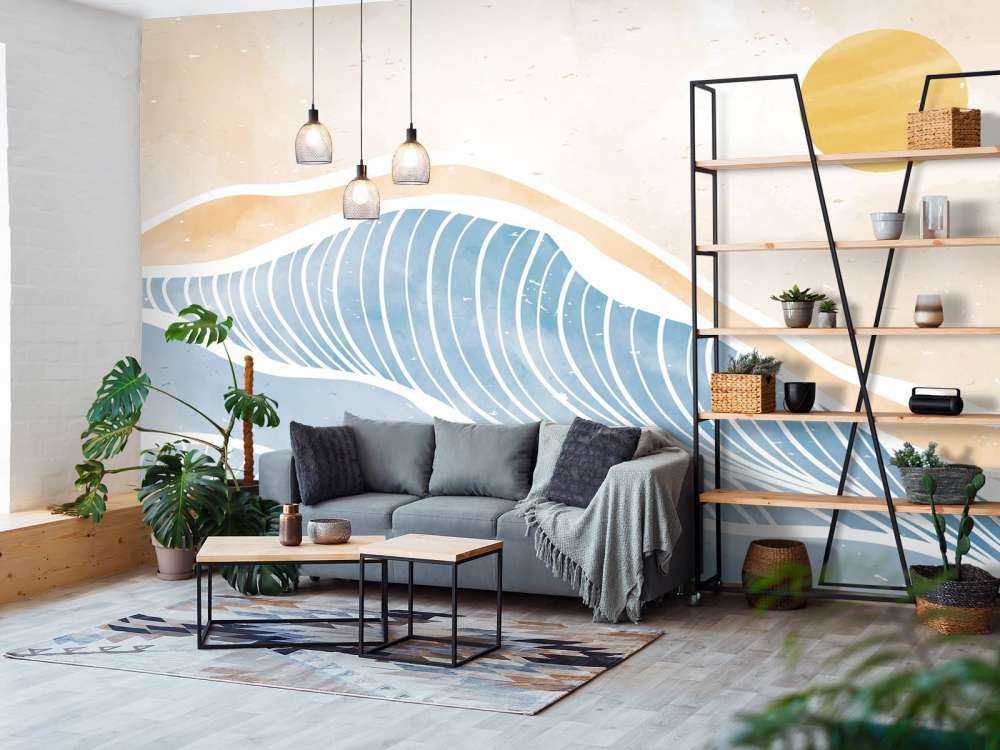 Onde blu per il sole