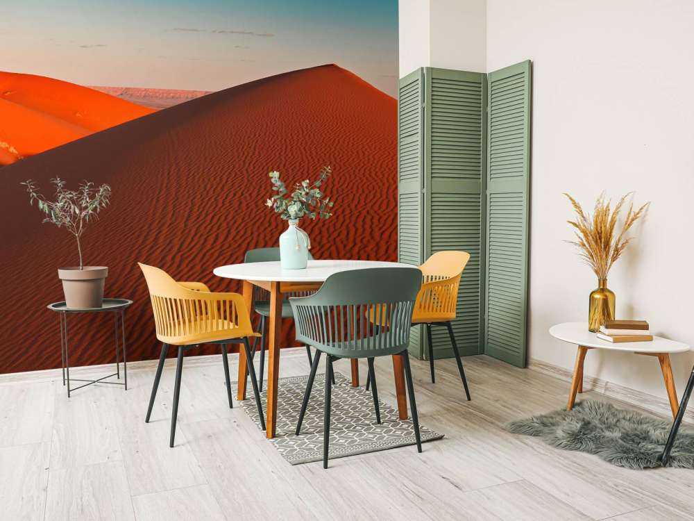 Dune di sabbia nel deserto del Sahara