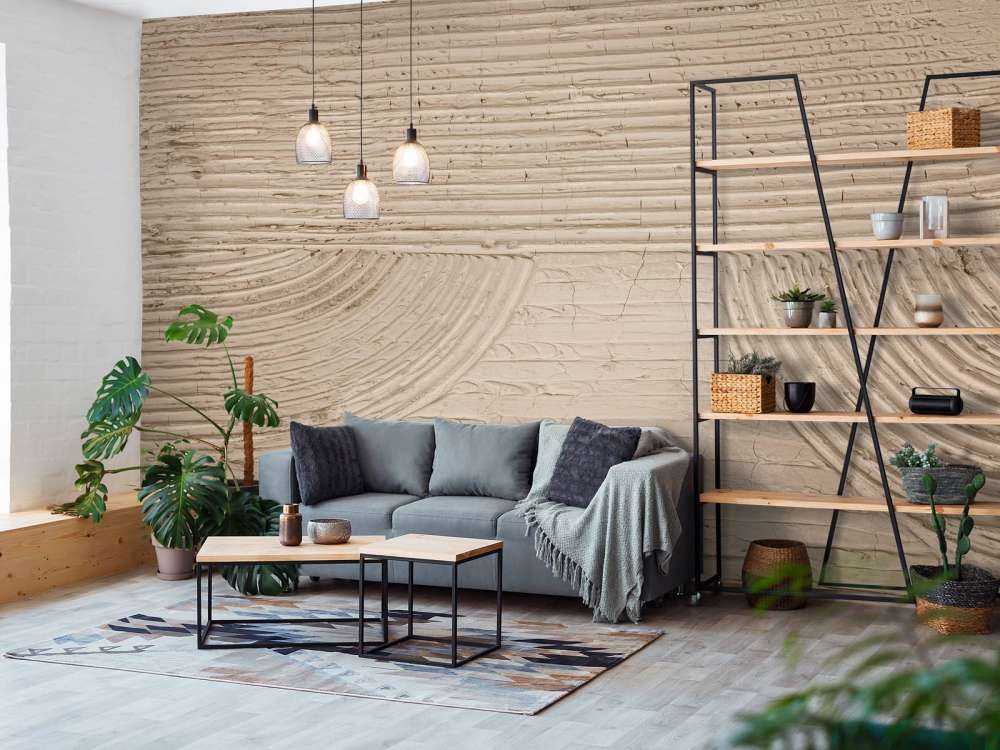 Linee e strutture in color tortora