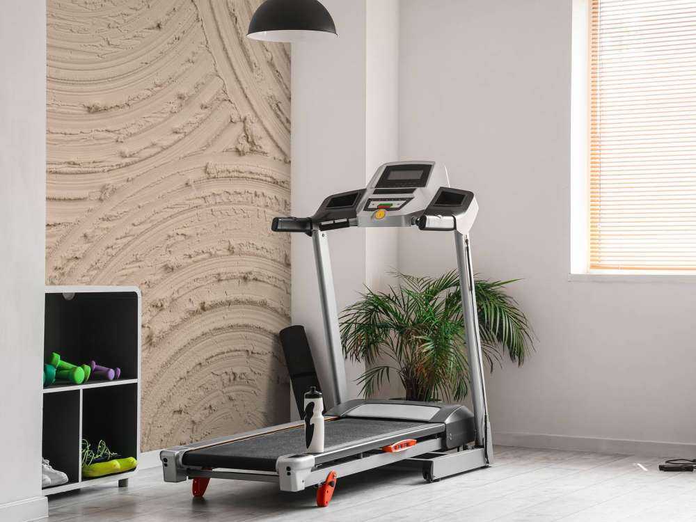 Cerchi zen struttura grezza in taupe