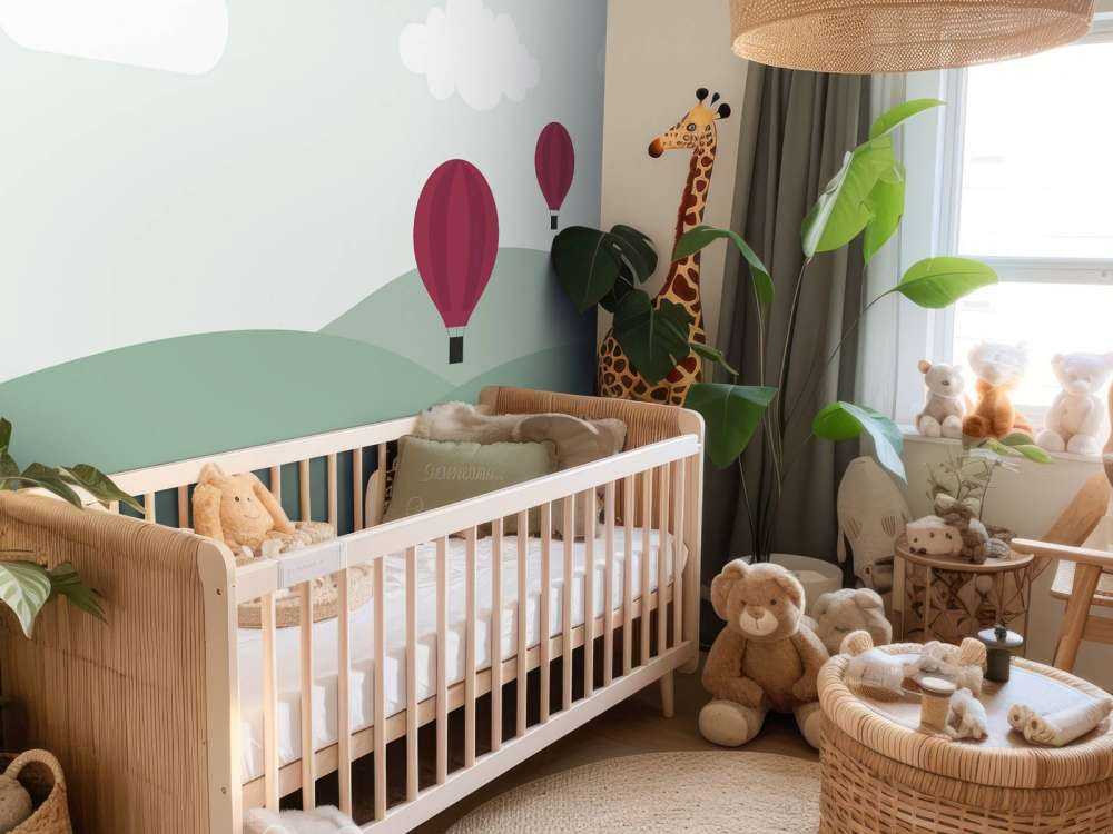 Colline con mongolfiere