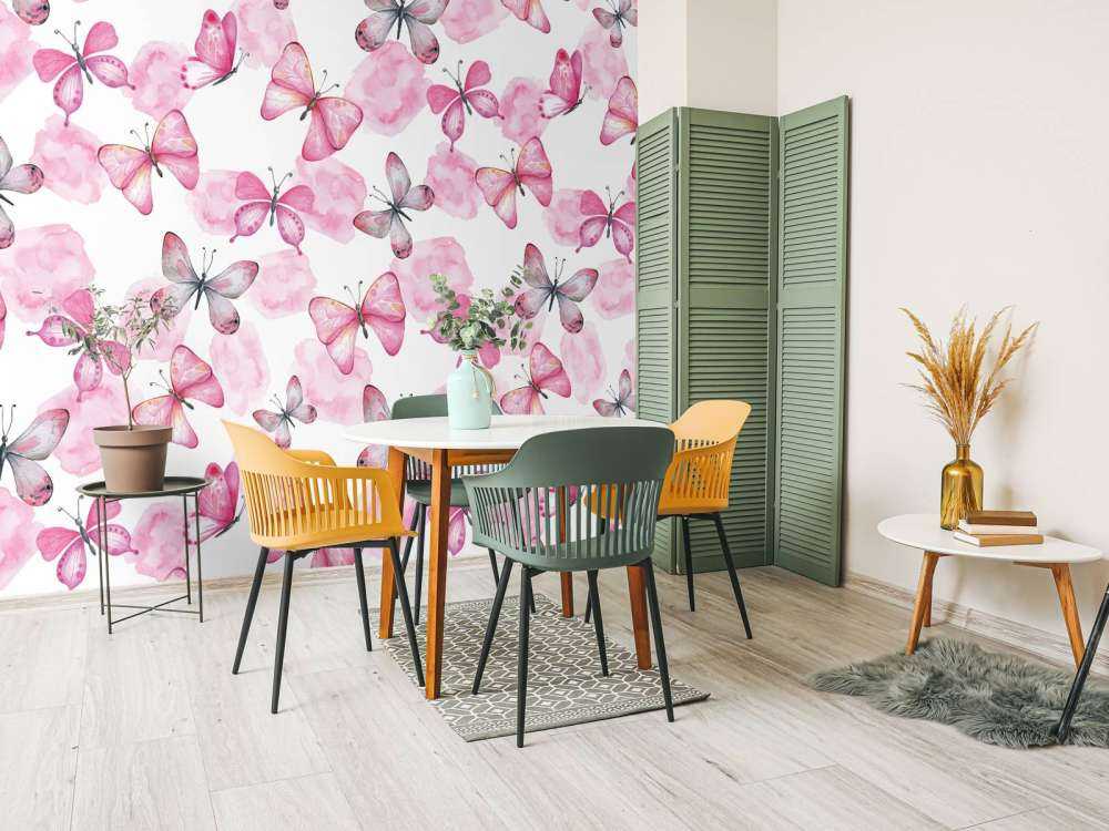 Farfalle acquerellate