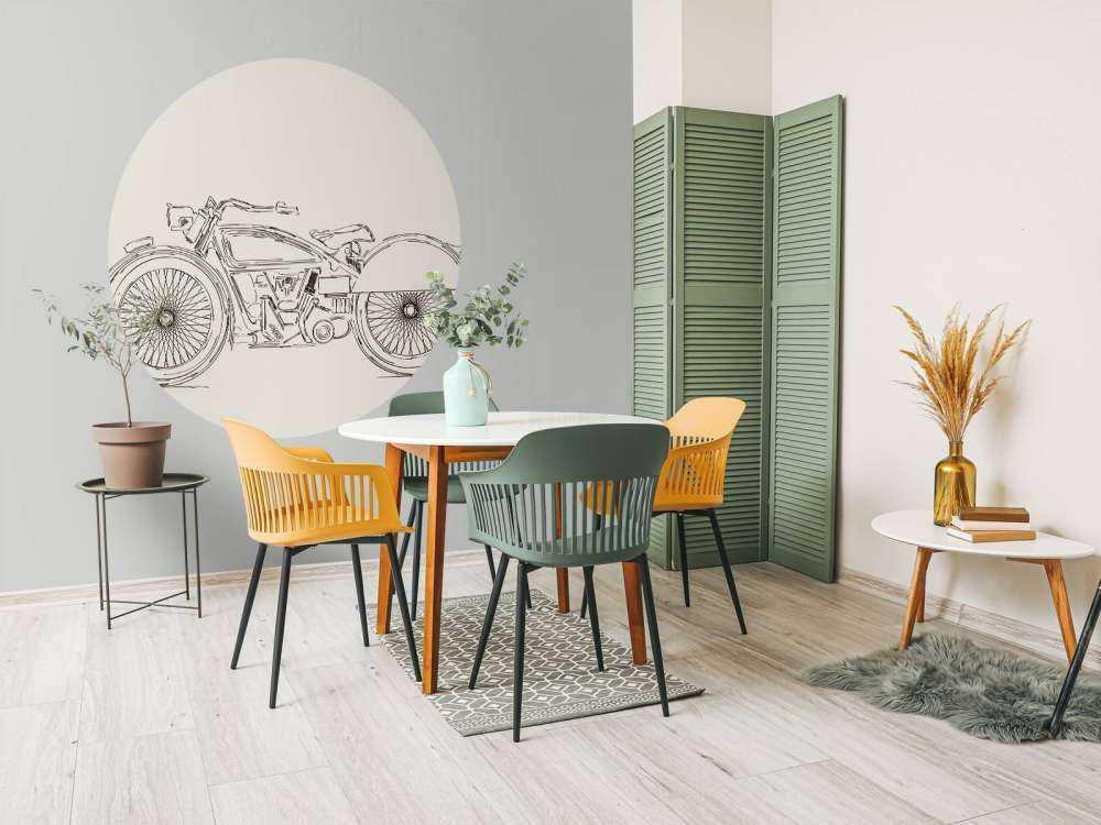 Firmato motore d'epoca