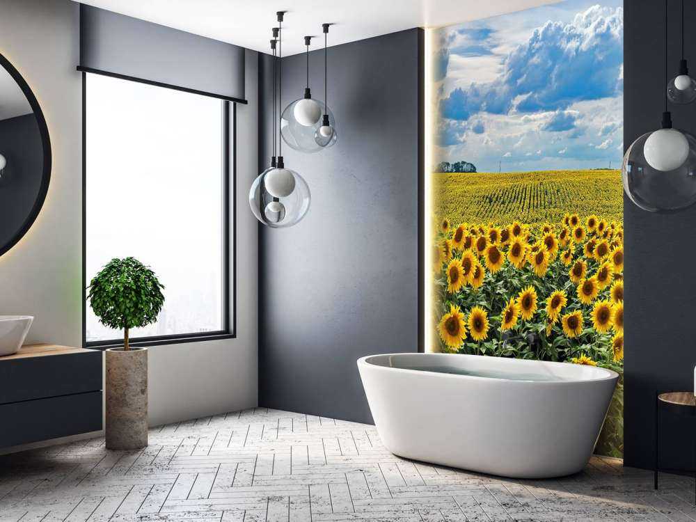 Prato pieno di girasoli