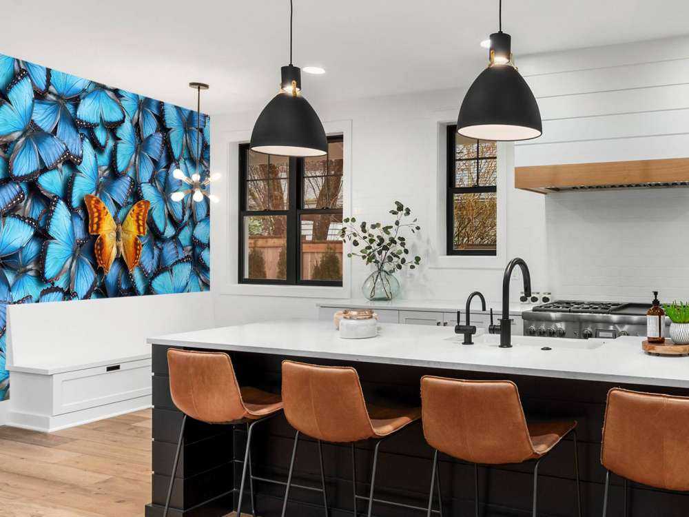 Composizione a farfalla