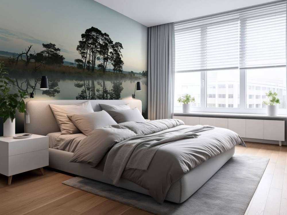 Alberi lungo i boschi