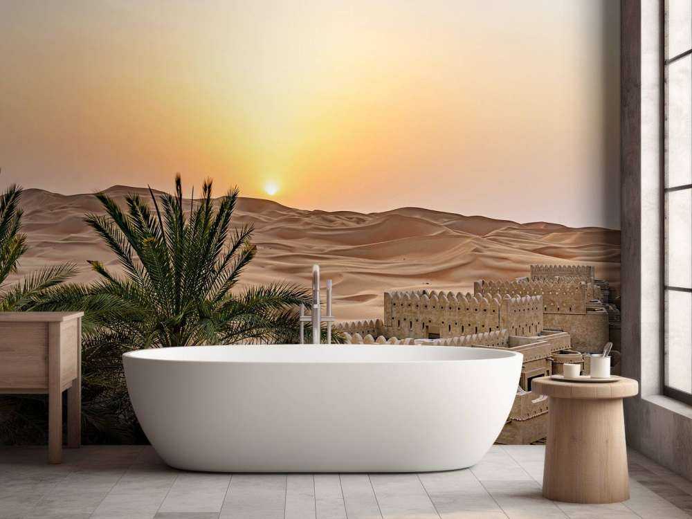 Abu Dhabi al tramonto