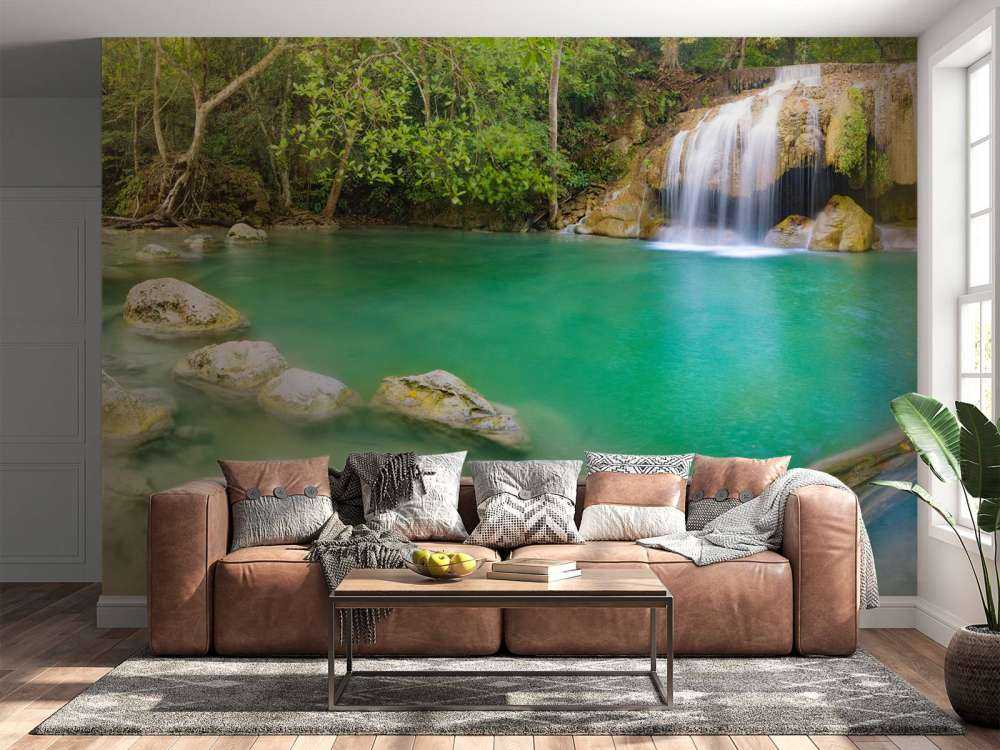 Bella cascata in Thailandia