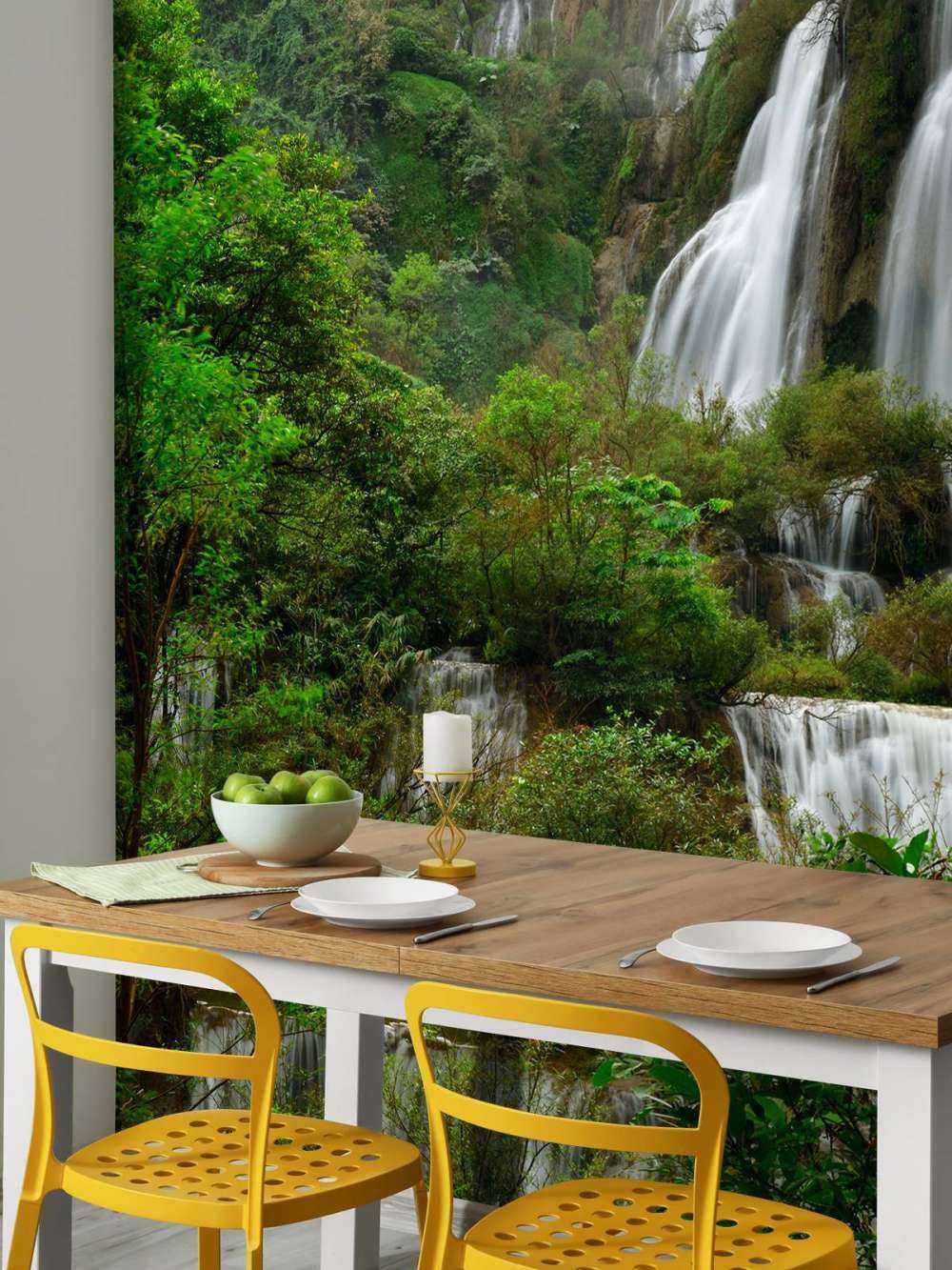 Grande cascata in Thailandia