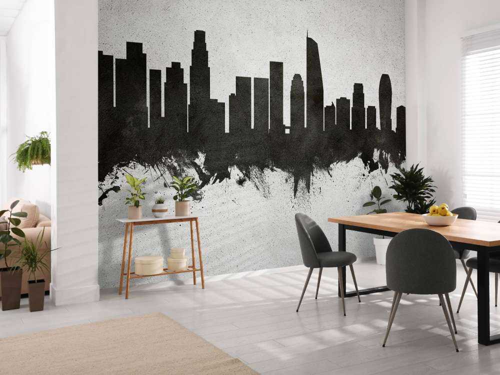 Acquerello skyline, Los Angeles