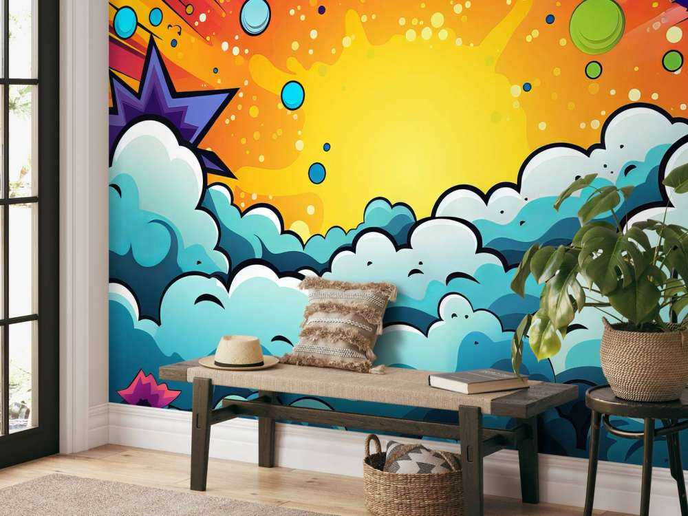 Esplosione di colore cosmico