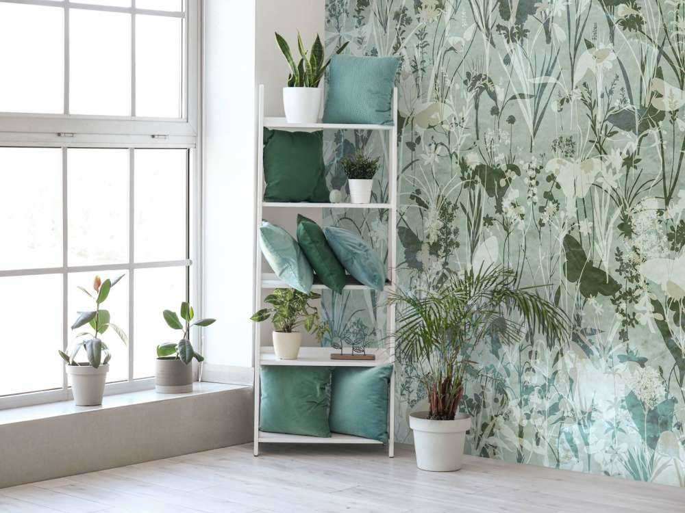 Herbals and Butterflies Double Silhuet 7