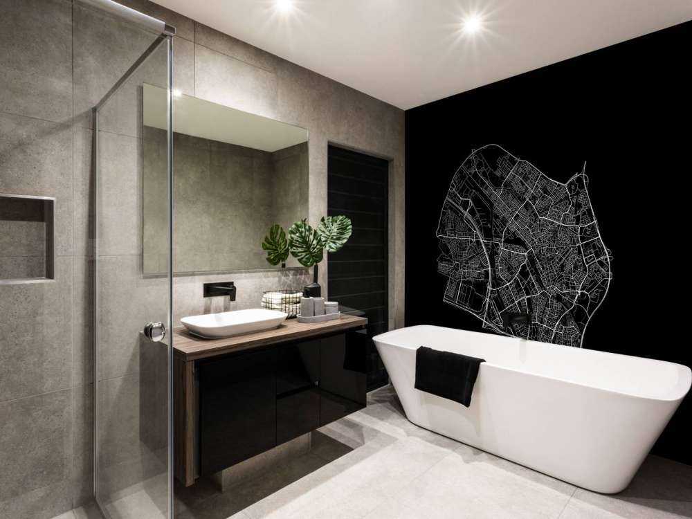 Mappa di Utrecht, nero