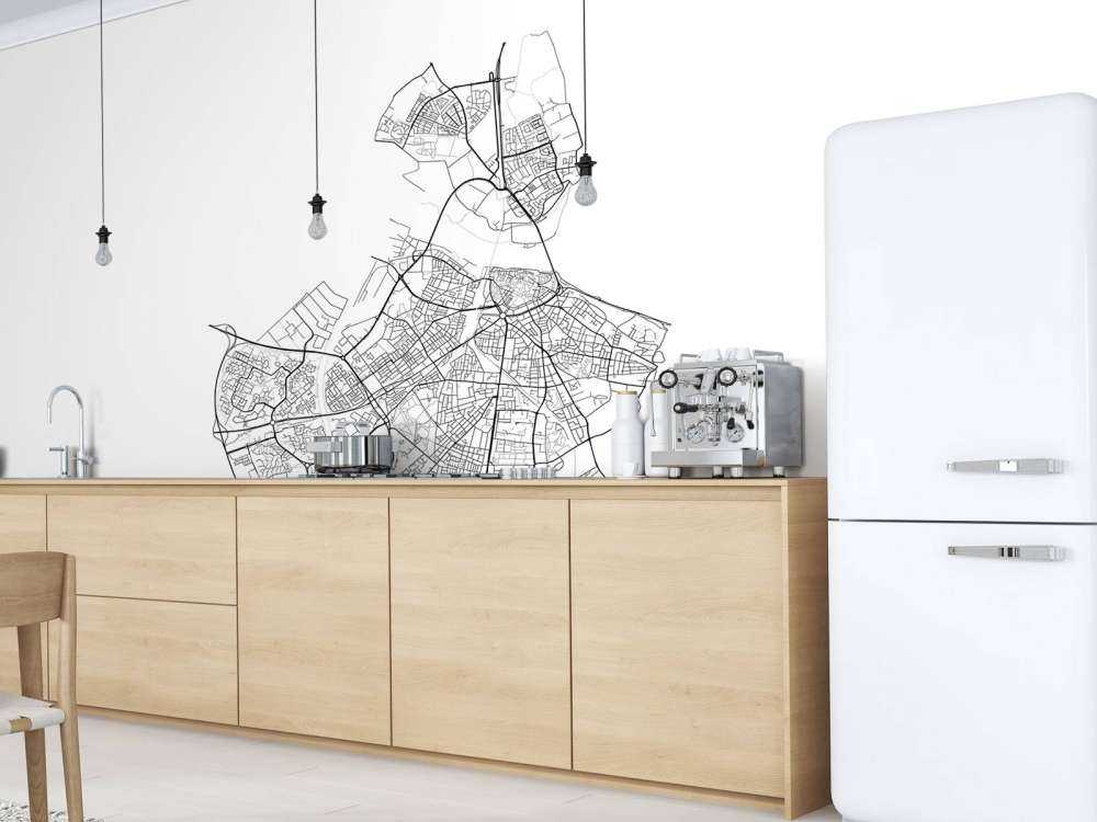 Mappa di Nijmegen, bianco