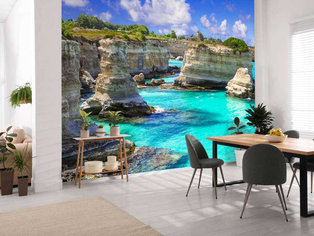 Formazione rocciosa sulla costa