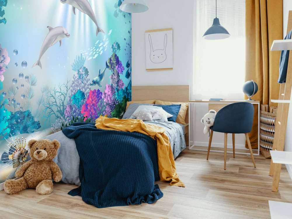 Mondo sommerso con i delfini