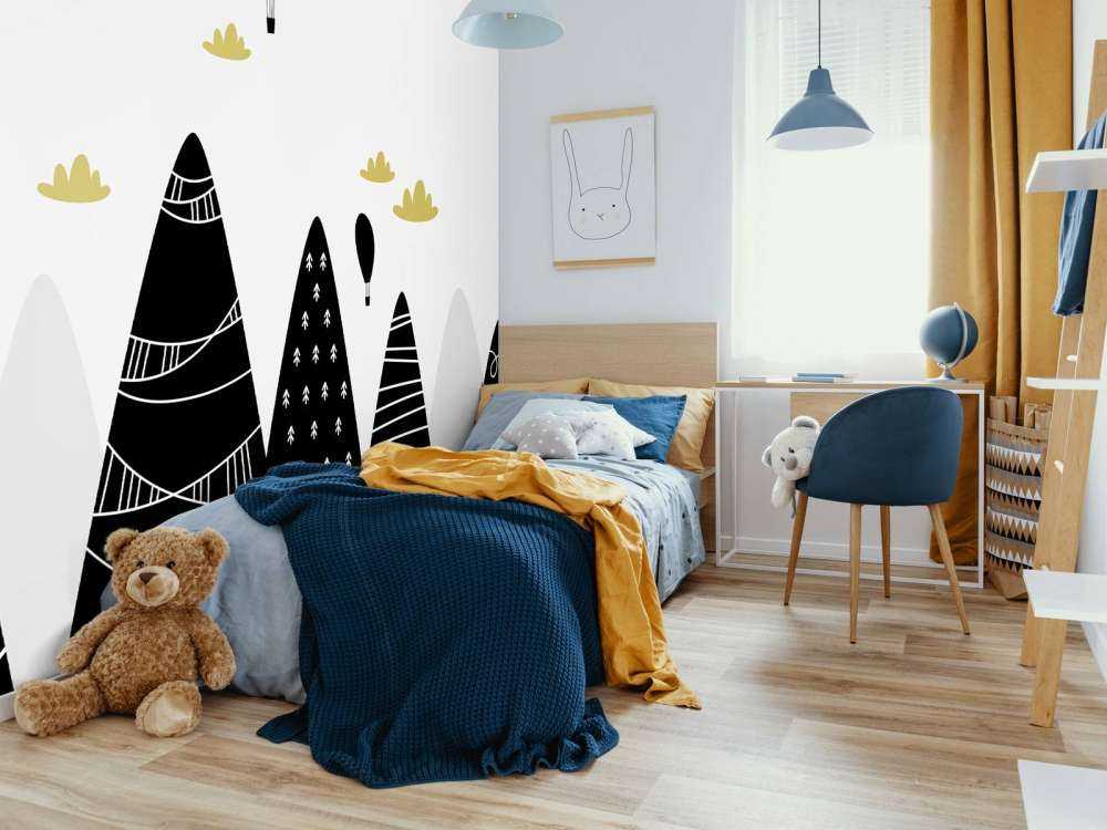 Montagne in bianco e nero