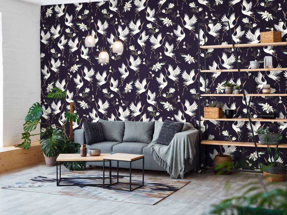 Modello di gru volante