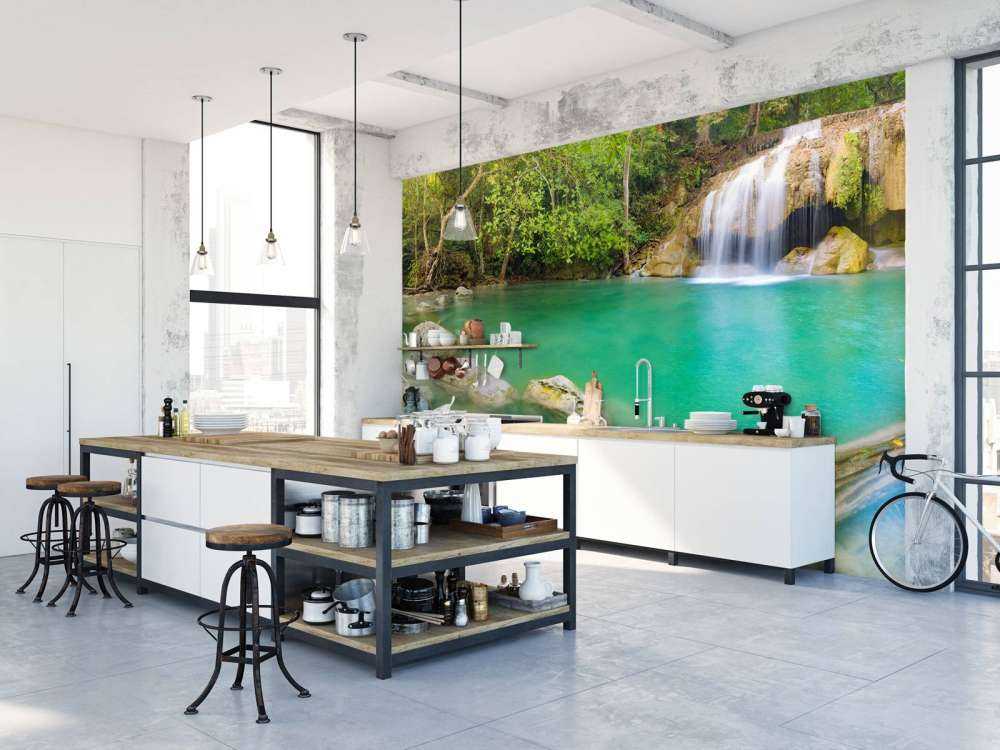 Bella cascata in Thailandia