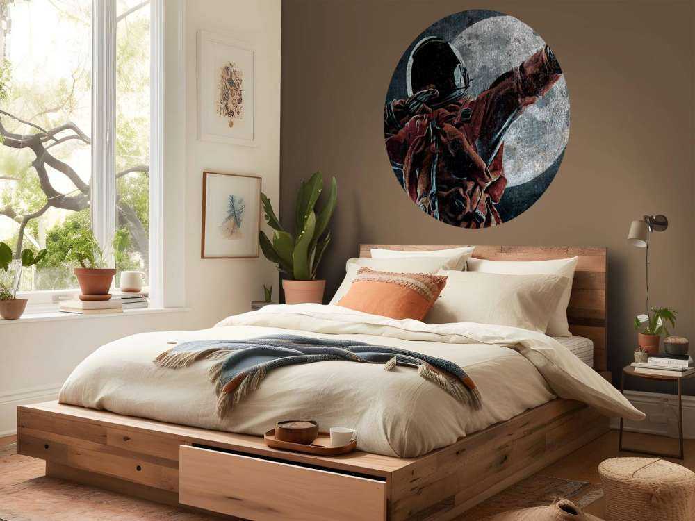 Astronauta che fa il dab