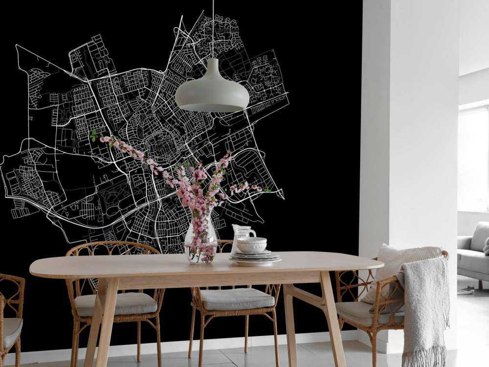 Mappa di Groninga, nero