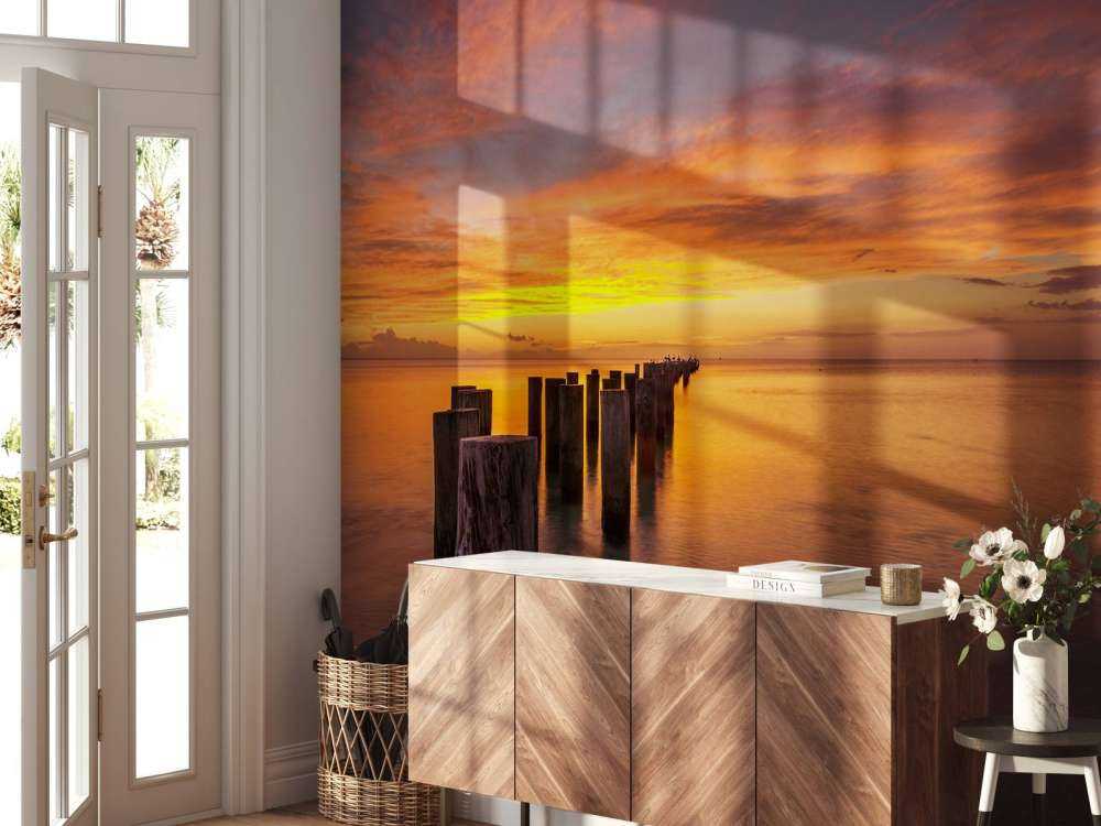 Frangiflutti all'alba