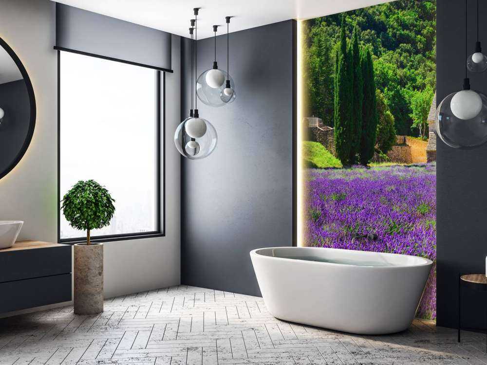 Campo di lavanda fata